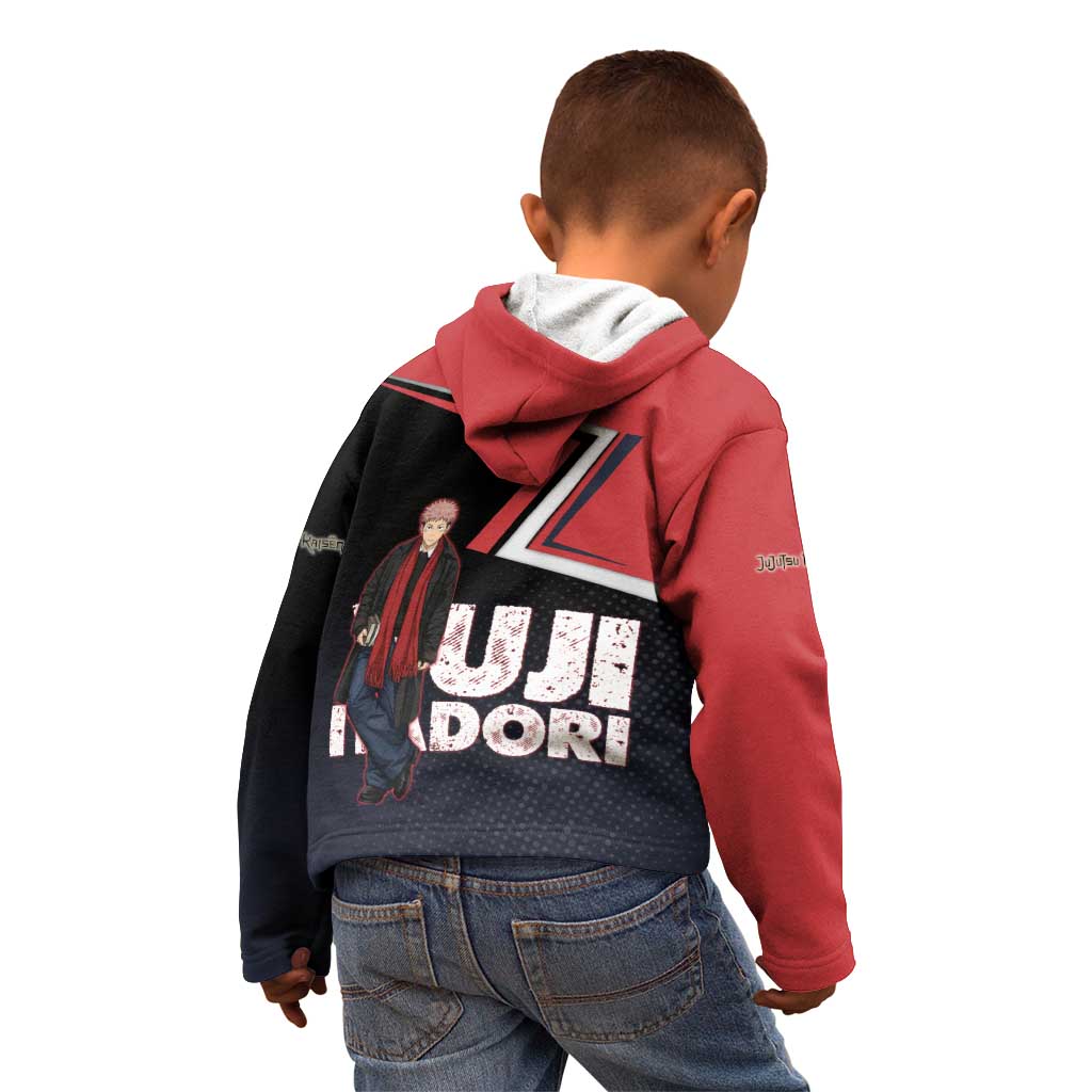Yuji Itadori Kid Hoodie Casual Anime Hero Style