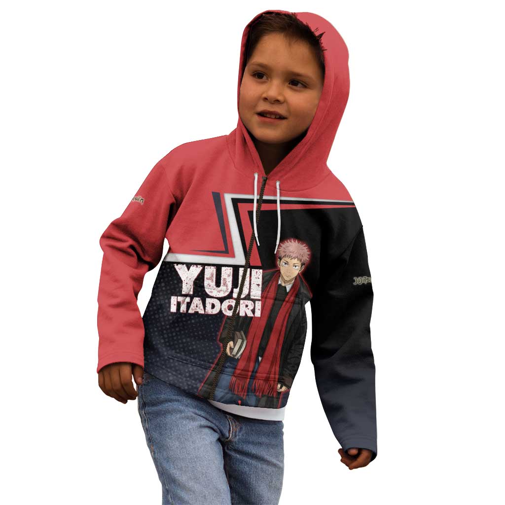 Yuji Itadori Kid Hoodie Casual Anime Hero Style