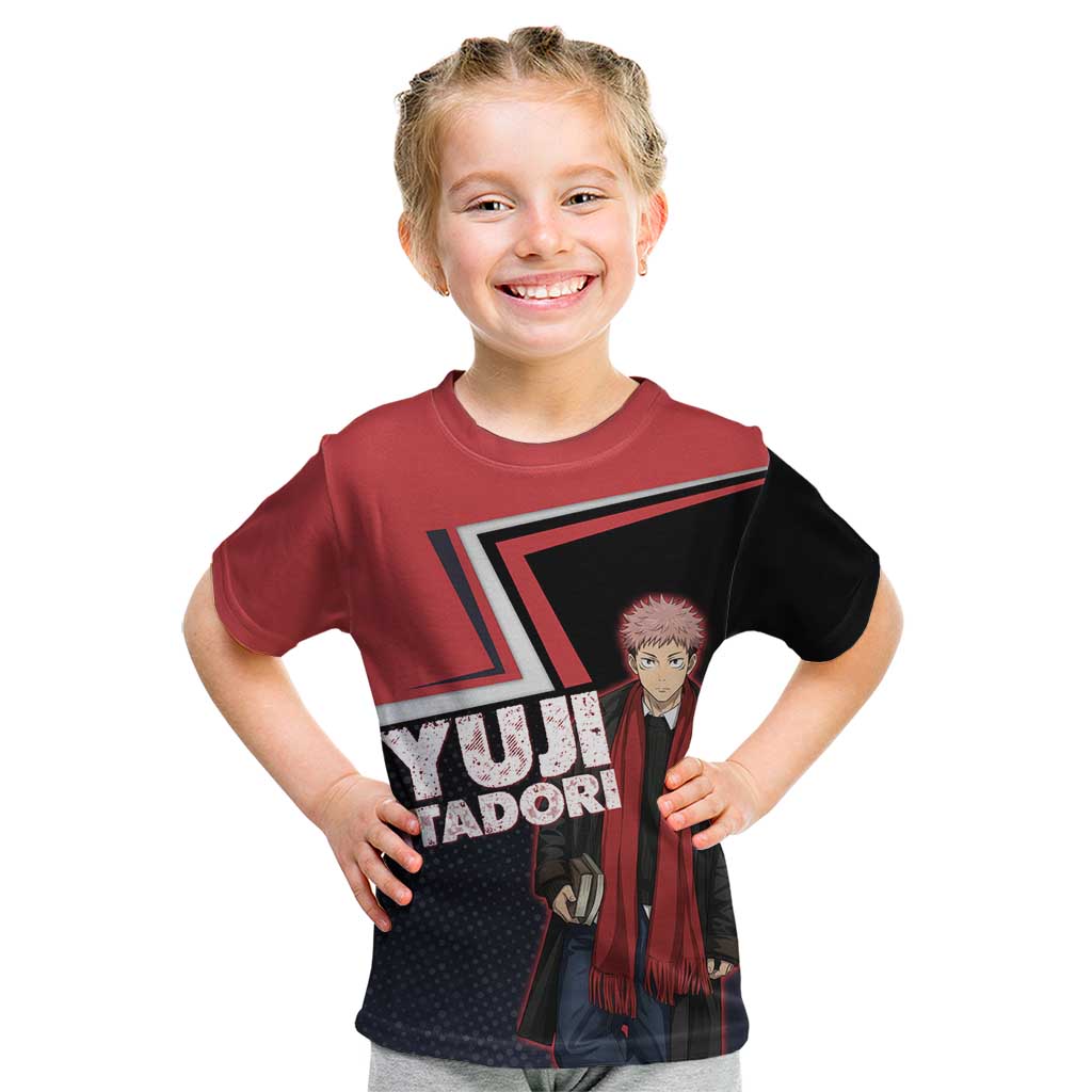 Yuji Itadori Kid T Shirt Casual Anime Hero Style
