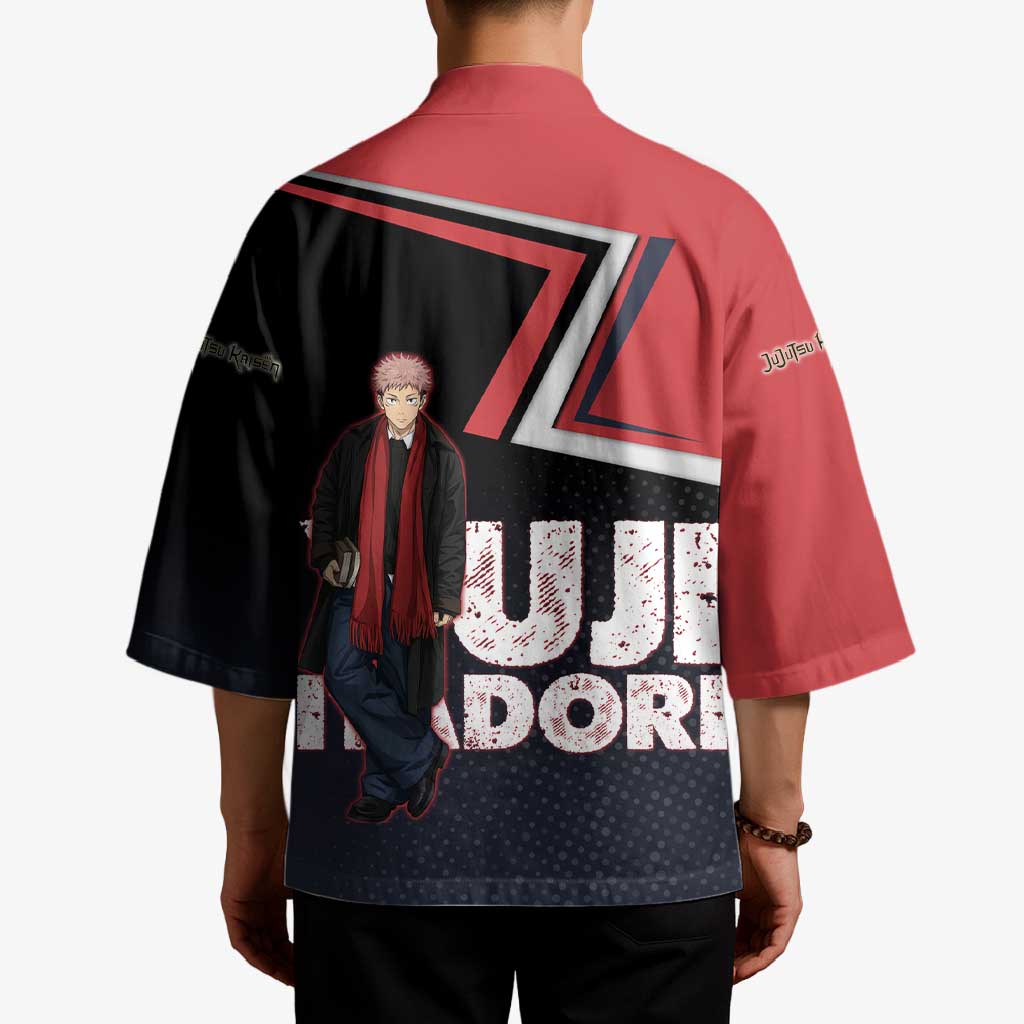 Yuji Itadori Kimono Casual Anime Hero Style