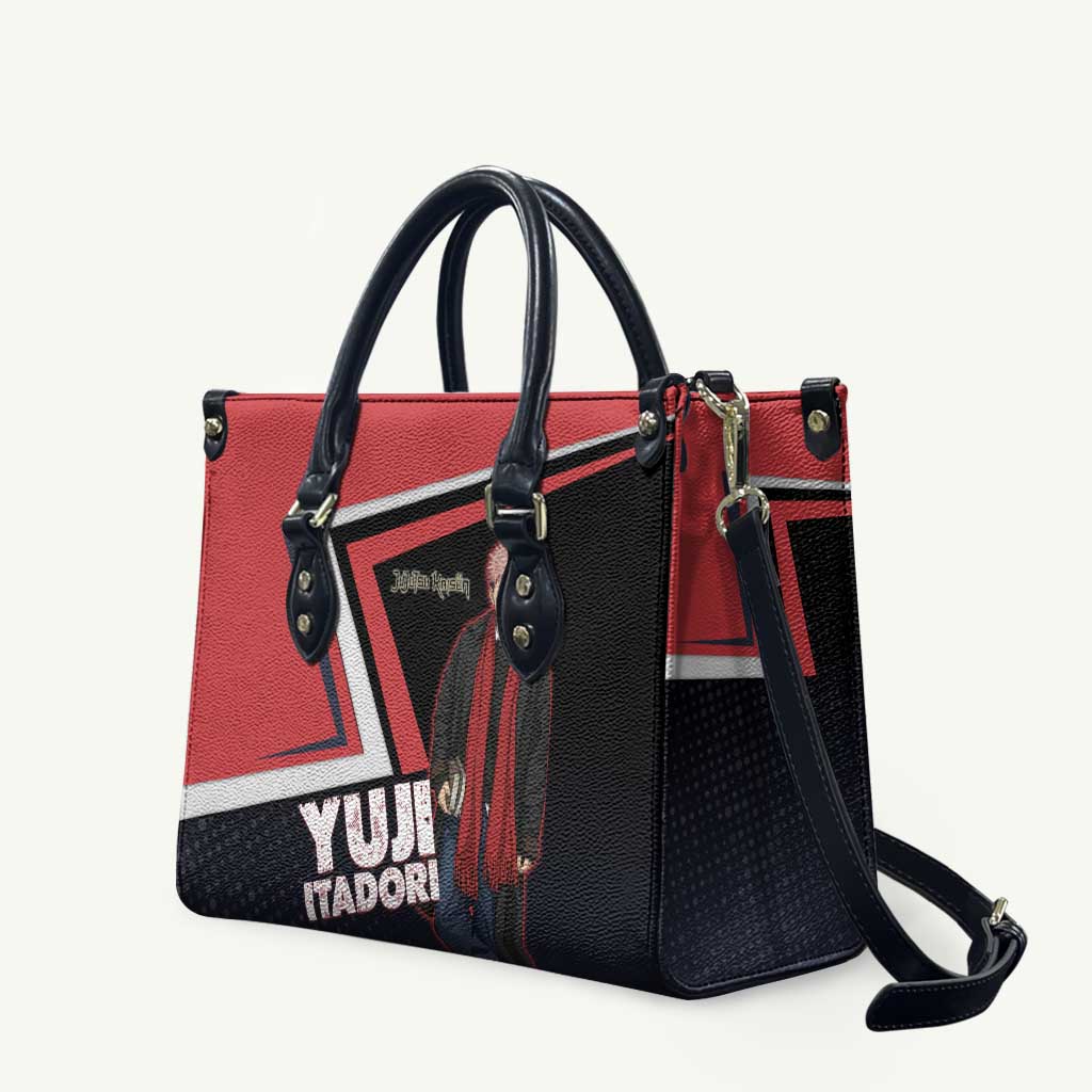 Yuji Itadori Leather Bag Casual Anime Hero Style