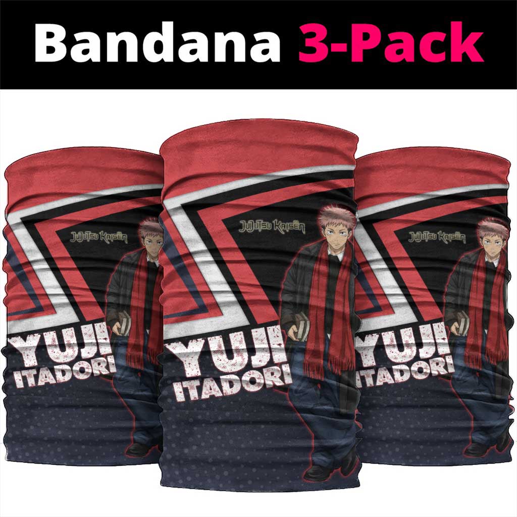 Yuji Itadori Neck Gaiter Casual Anime Hero Style