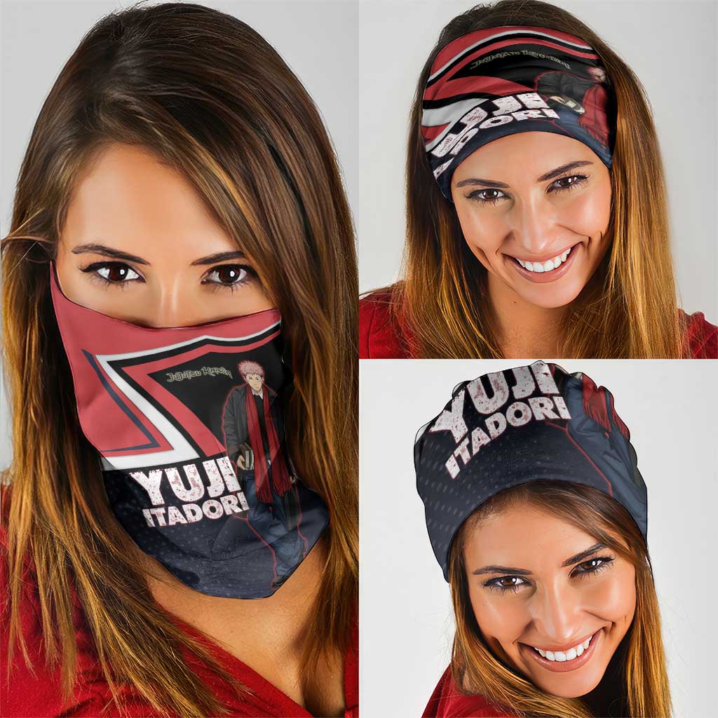 Yuji Itadori Neck Gaiter Casual Anime Hero Style
