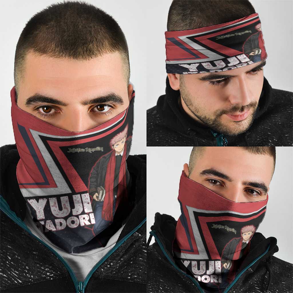 Yuji Itadori Neck Gaiter Casual Anime Hero Style