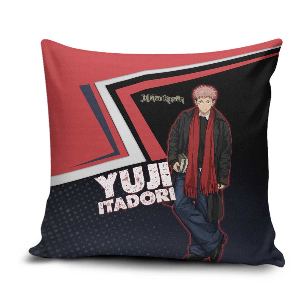 Yuji Itadori Pillow Cover Casual Anime Hero Style