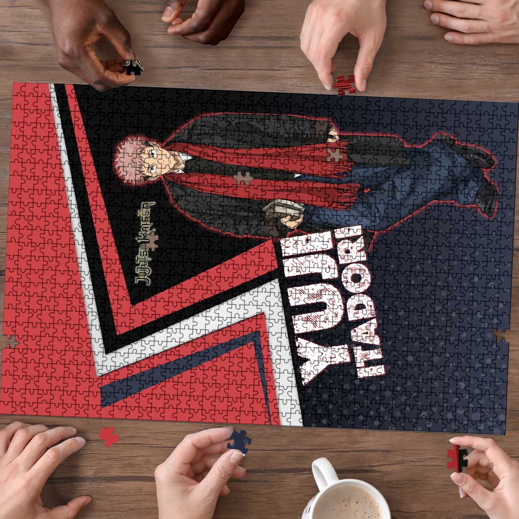 Yuji Itadori Puzzle Casual Anime Hero Style