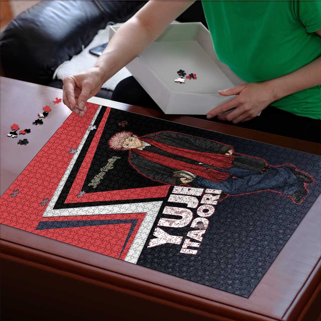 Yuji Itadori Puzzle Casual Anime Hero Style
