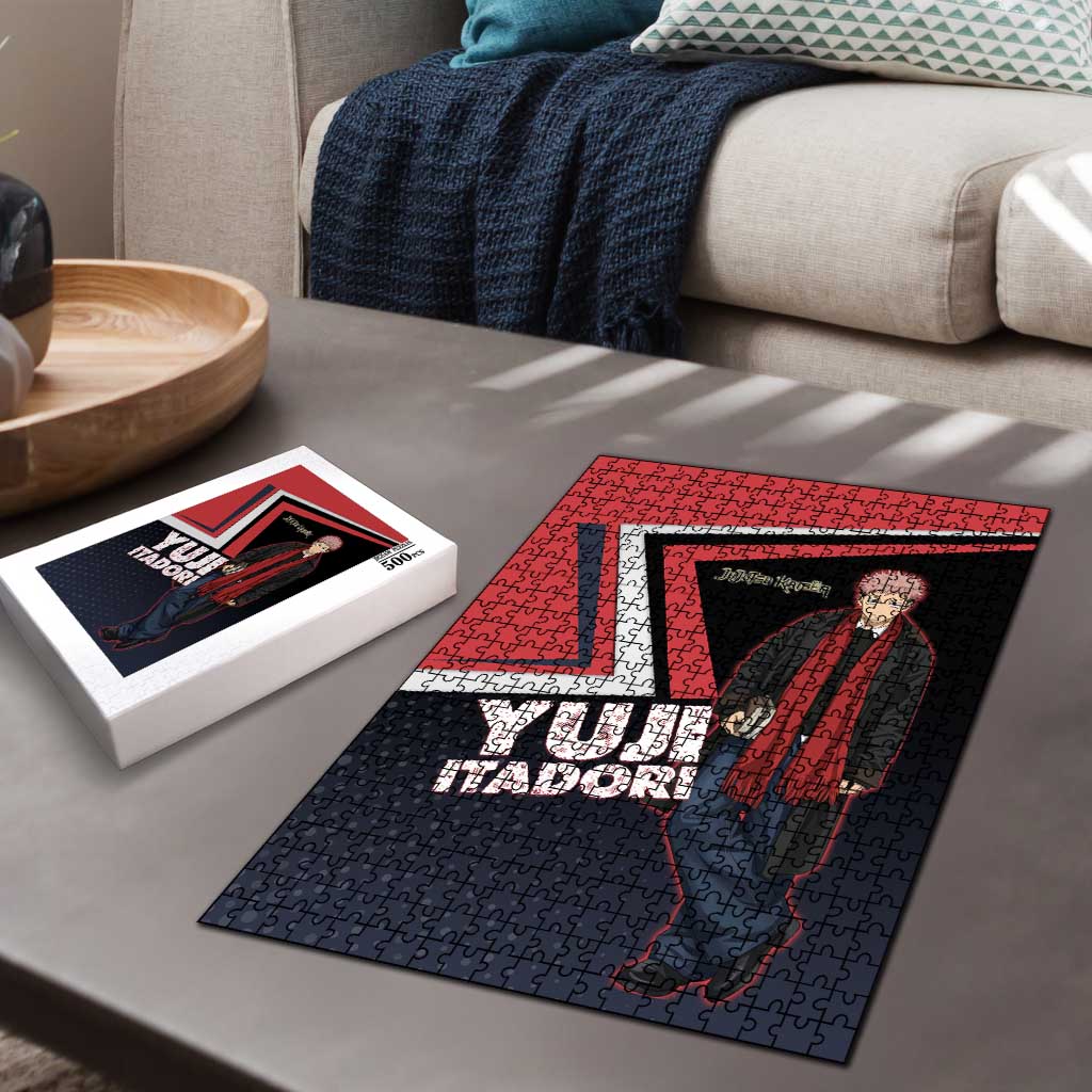 Yuji Itadori Puzzle Casual Anime Hero Style