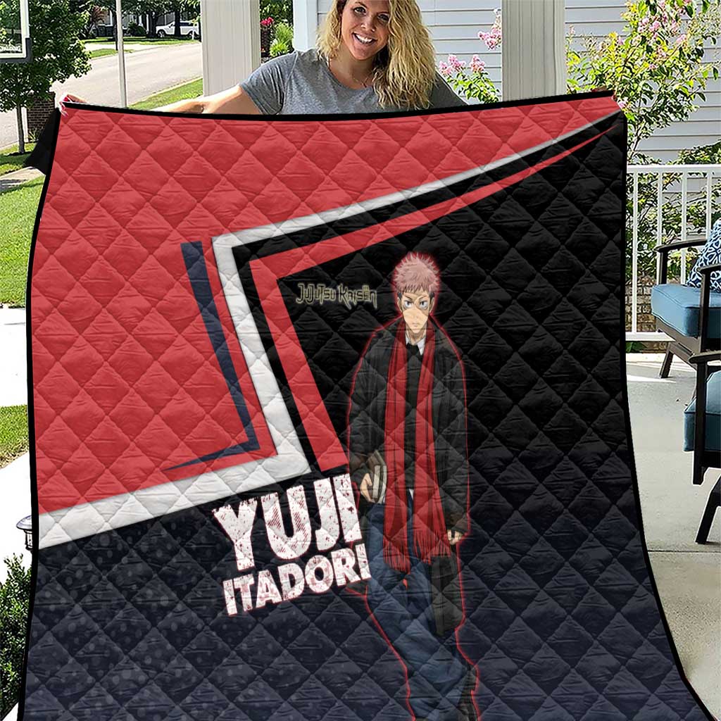 Yuji Itadori Quilt Casual Anime Hero Style