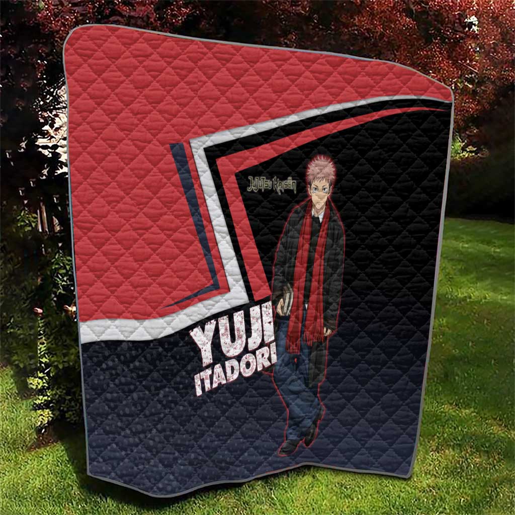 Yuji Itadori Quilt Casual Anime Hero Style