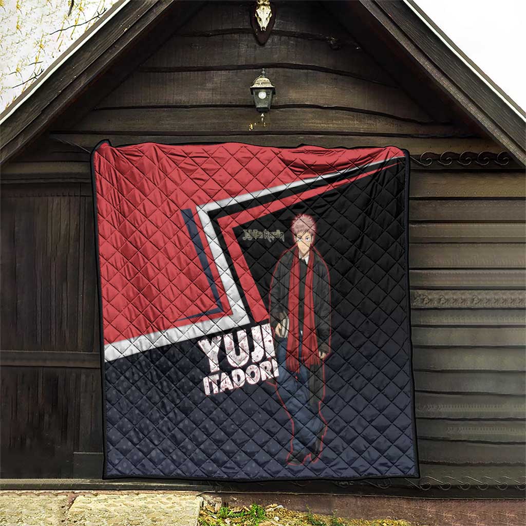 Yuji Itadori Quilt Casual Anime Hero Style