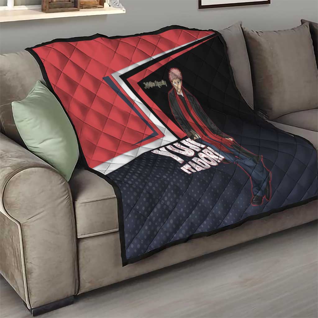 Yuji Itadori Quilt Casual Anime Hero Style