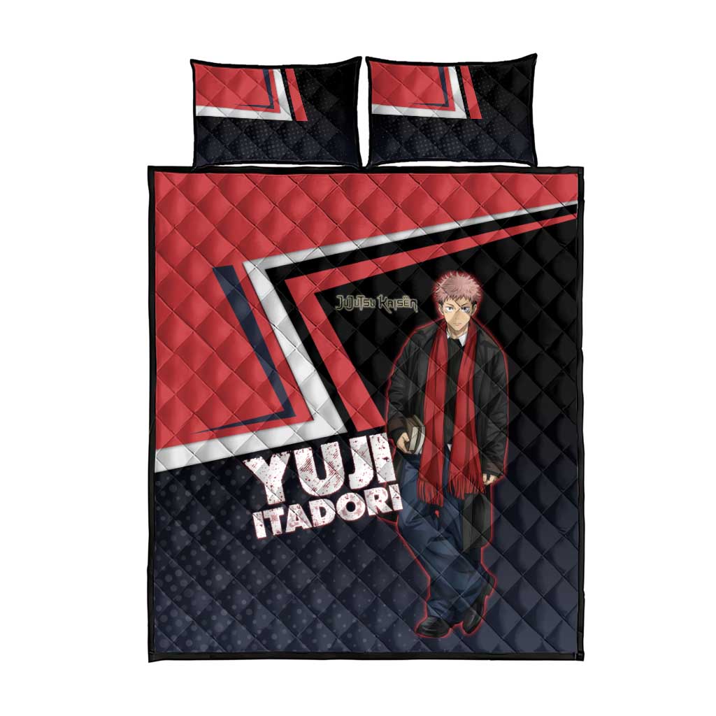 Yuji Itadori Quilt Bed Set Casual Anime Hero Style