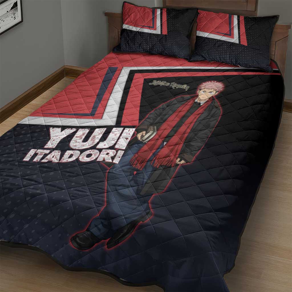 Yuji Itadori Quilt Bed Set Casual Anime Hero Style