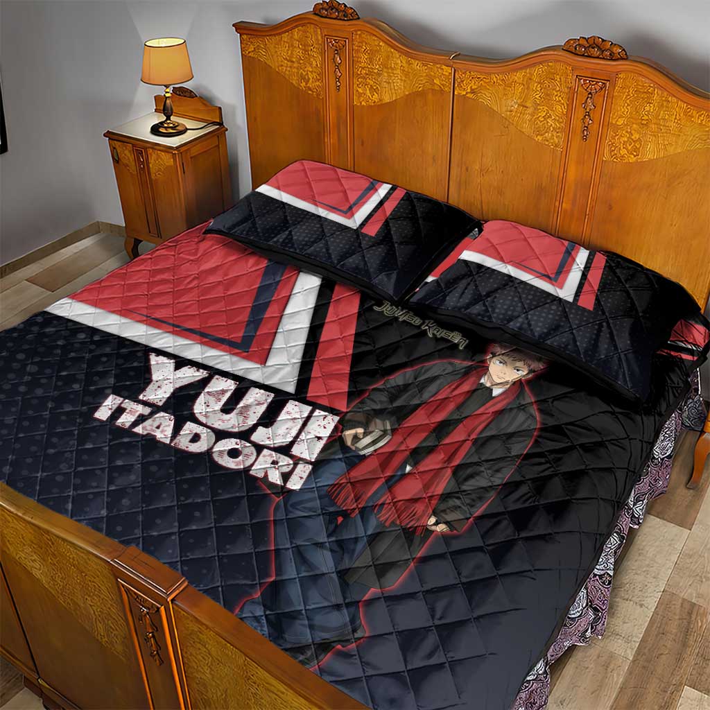 Yuji Itadori Quilt Bed Set Casual Anime Hero Style