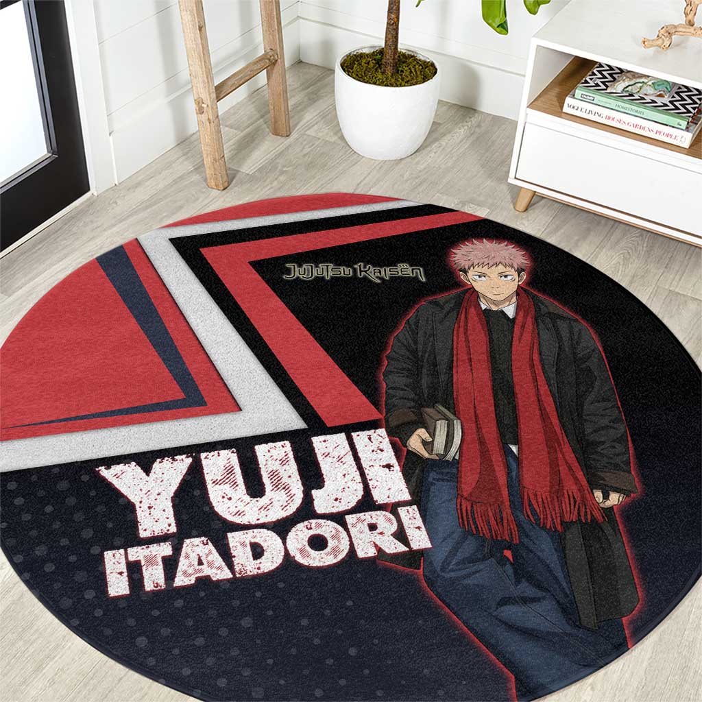 Yuji Itadori Round Carpet Casual Anime Hero Style