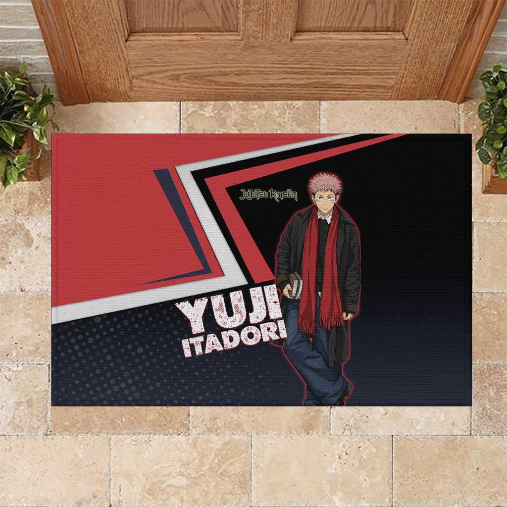 Yuji Itadori Rubber Doormat Casual Anime Hero Style