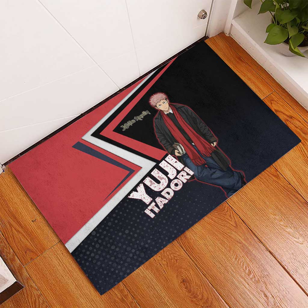 Yuji Itadori Rubber Doormat Casual Anime Hero Style