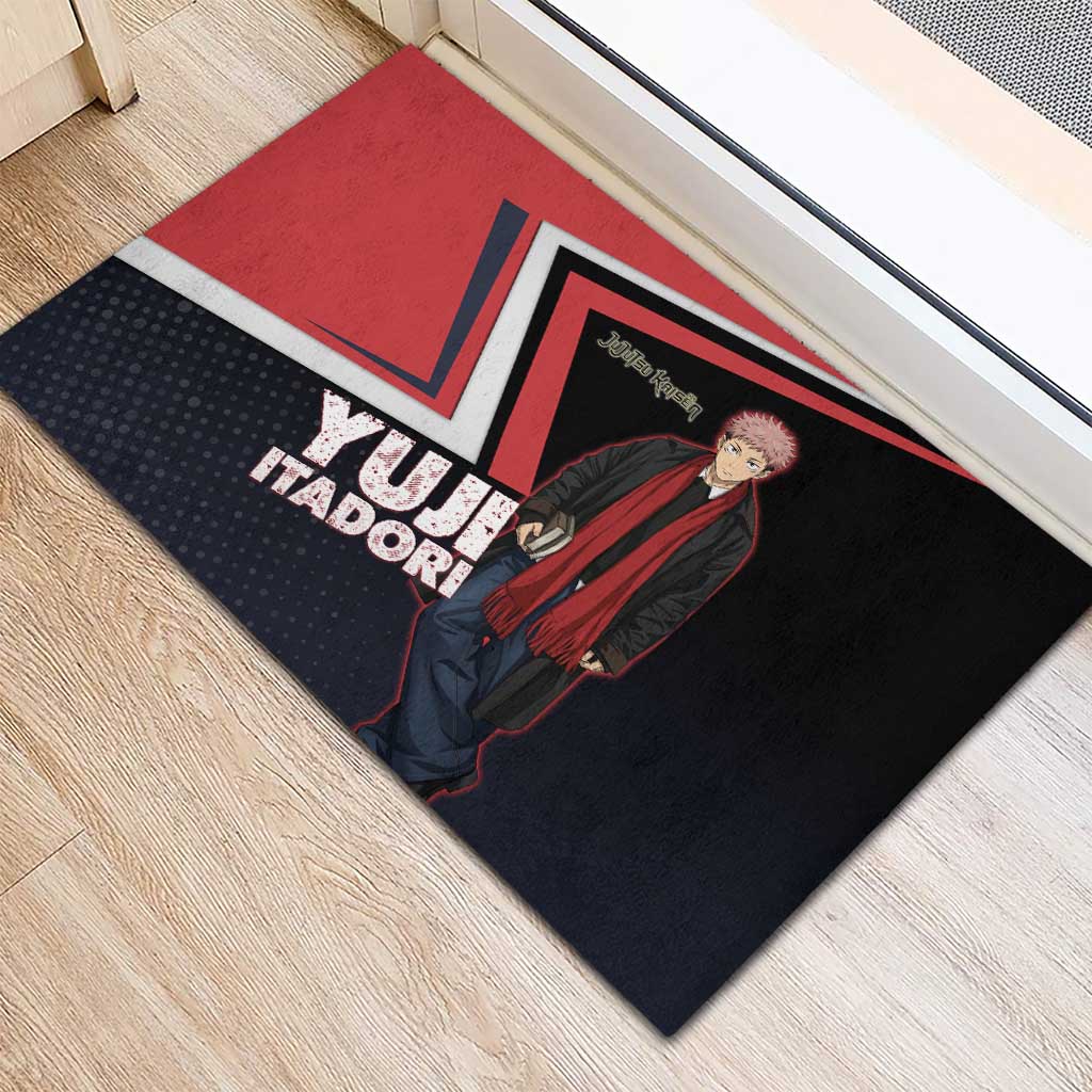 Yuji Itadori Rubber Doormat Casual Anime Hero Style