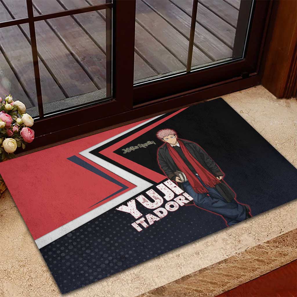 Yuji Itadori Rubber Doormat Casual Anime Hero Style