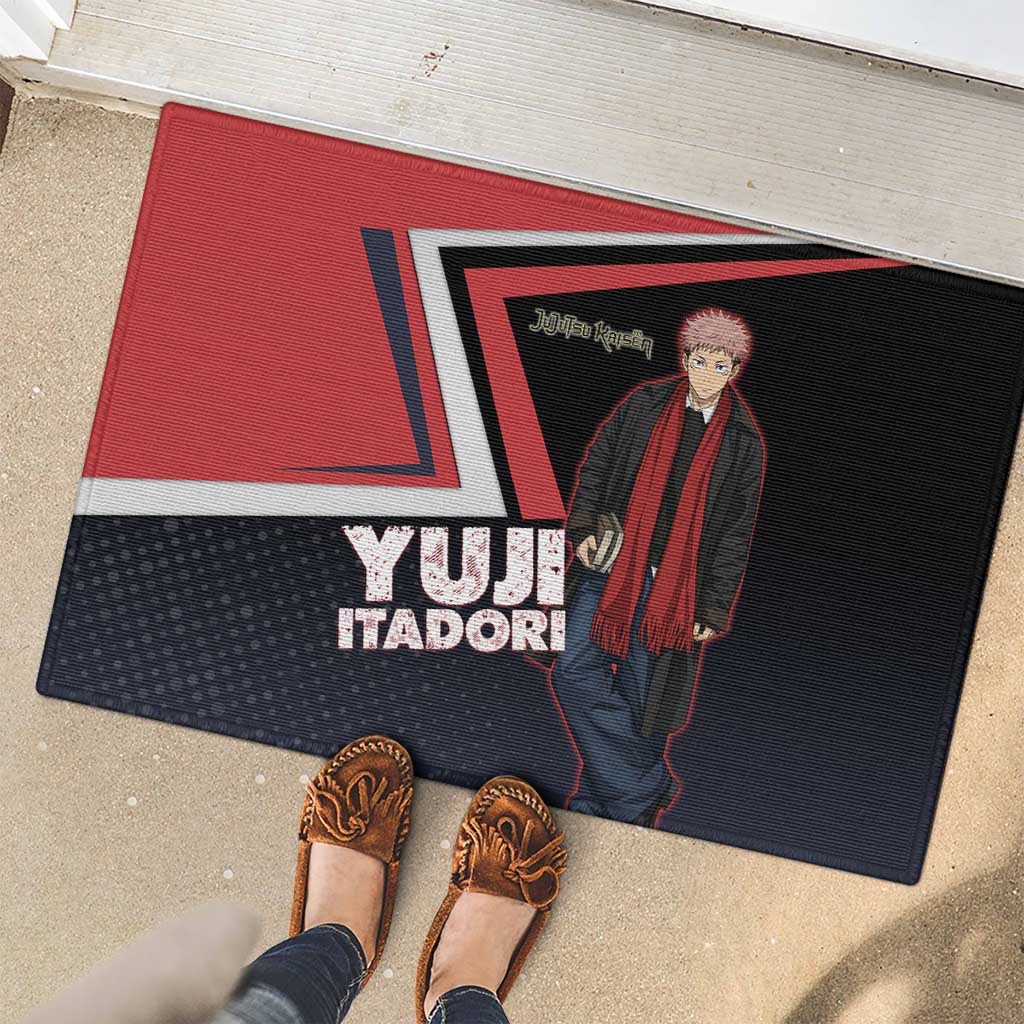 Yuji Itadori Rubber Doormat Casual Anime Hero Style