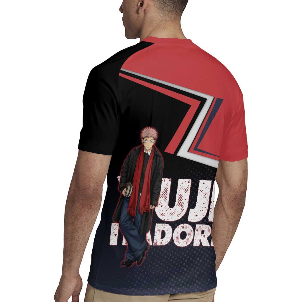 Yuji Itadori Rugby Jersey Casual Anime Hero Style