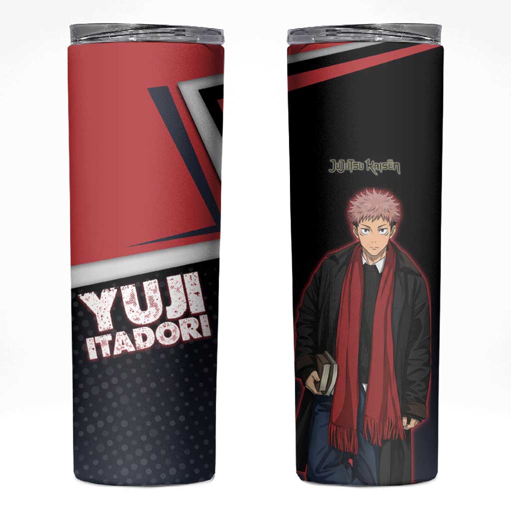 Yuji Itadori Skinny Tumbler Casual Anime Hero Style