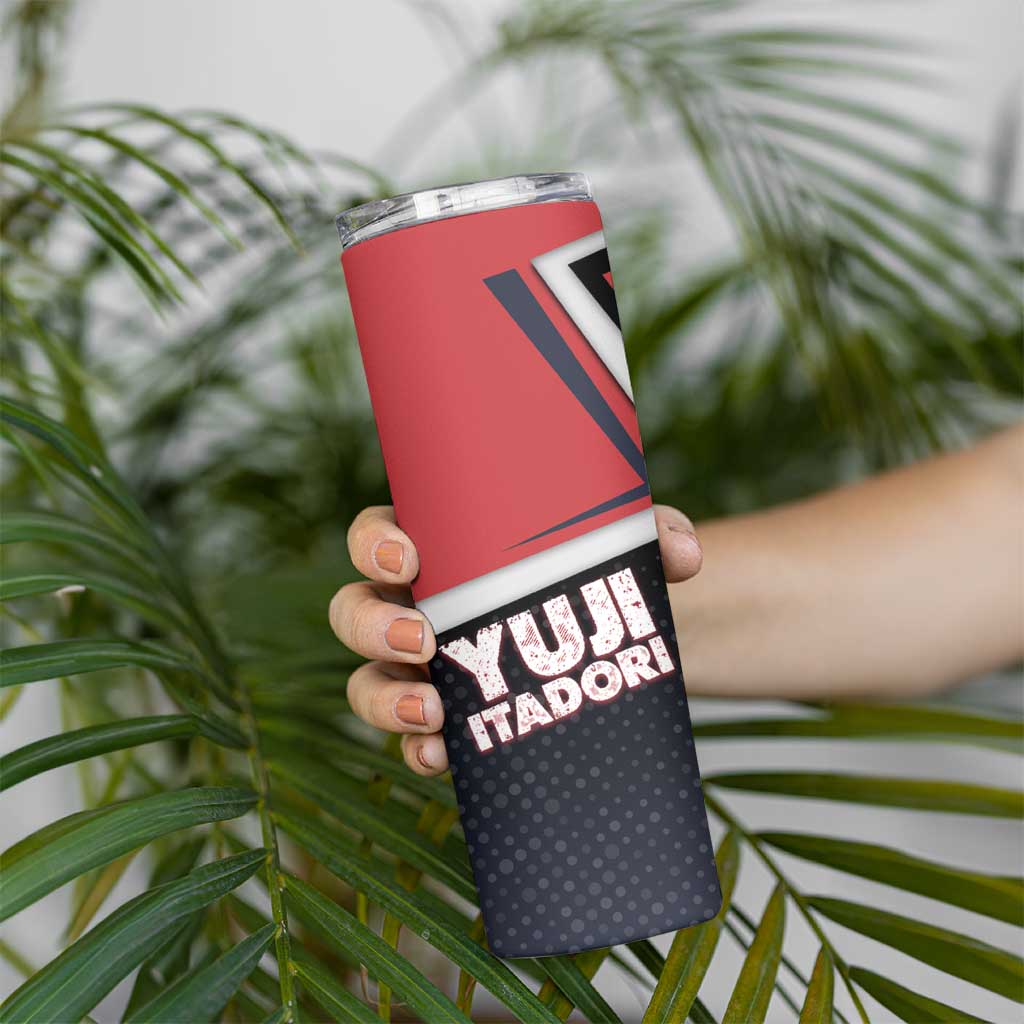 Yuji Itadori Skinny Tumbler Casual Anime Hero Style