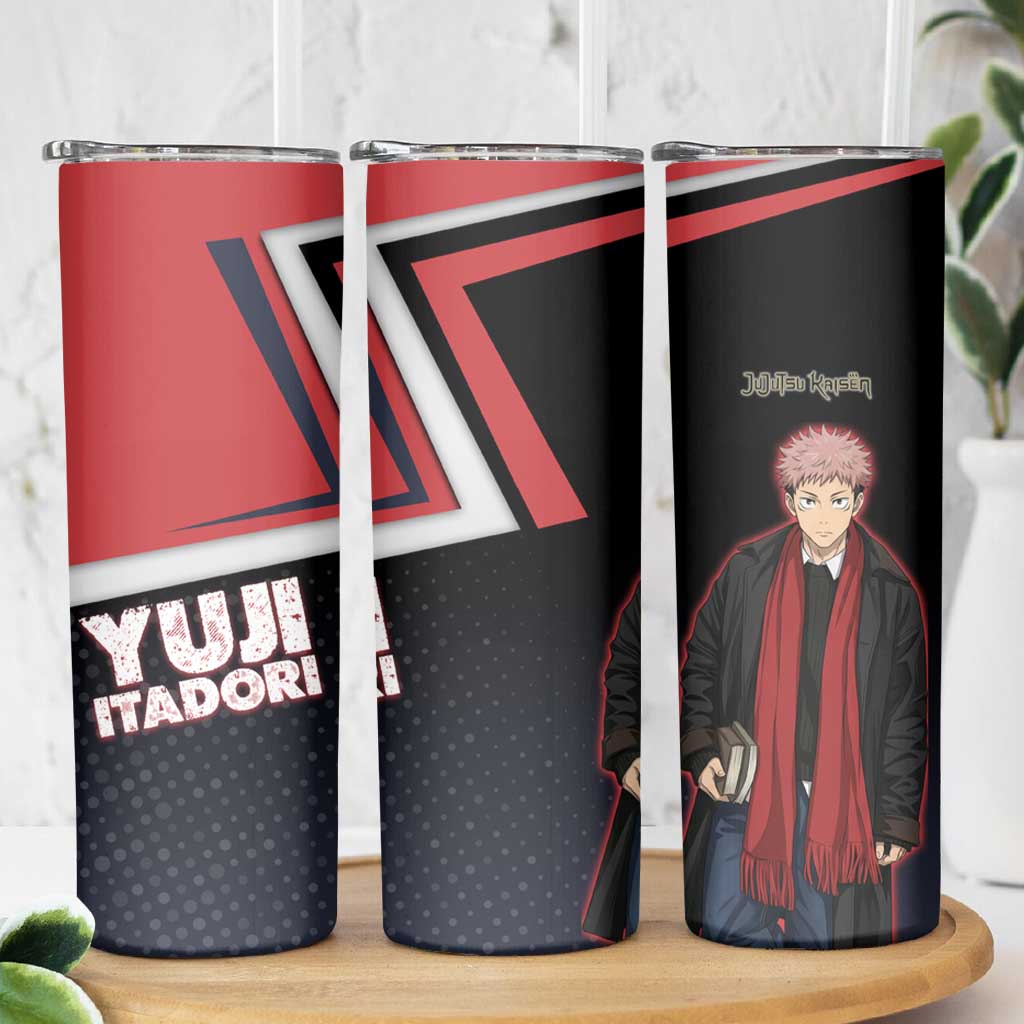 Yuji Itadori Skinny Tumbler Casual Anime Hero Style
