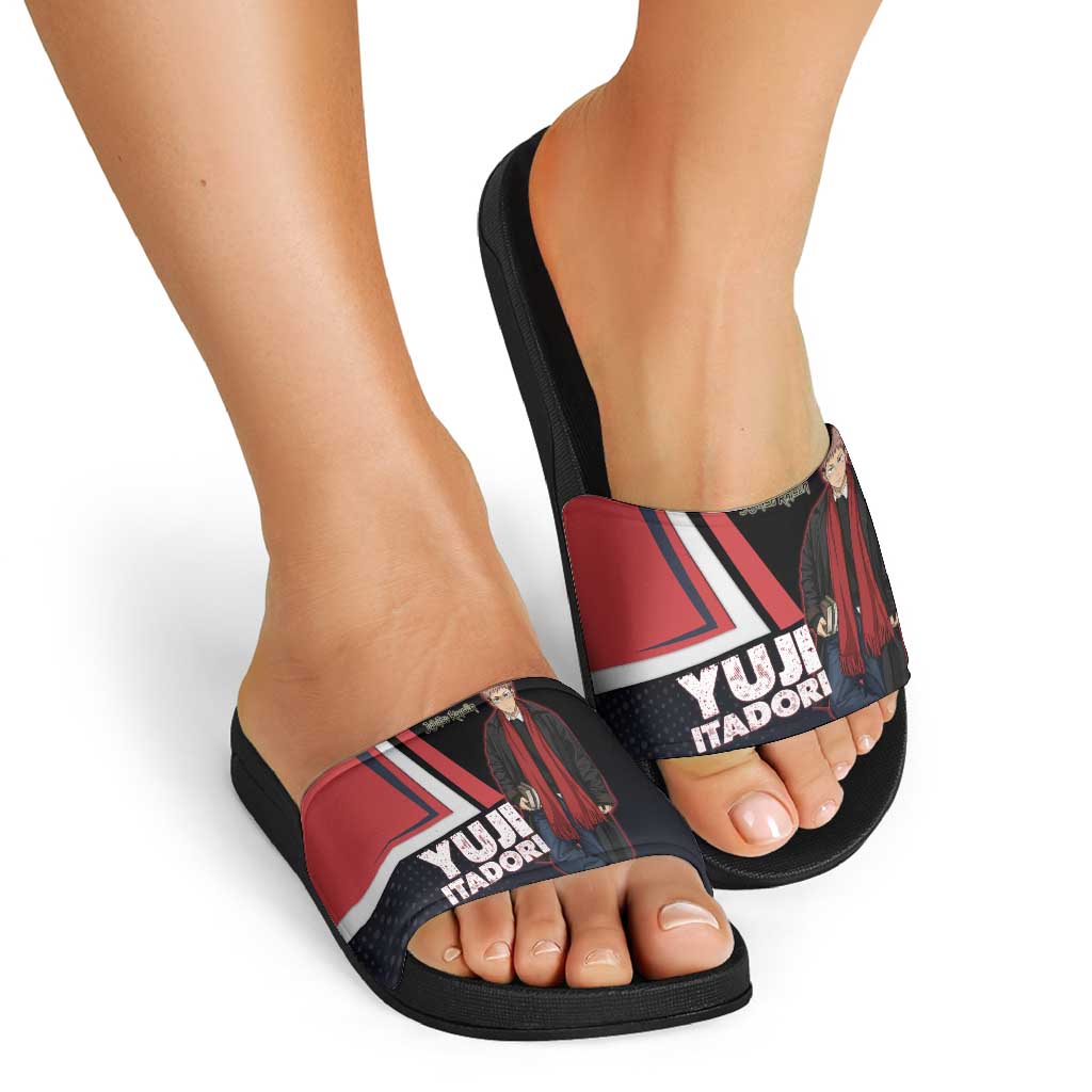 Yuji Itadori Slide Sandals Casual Anime Hero Style