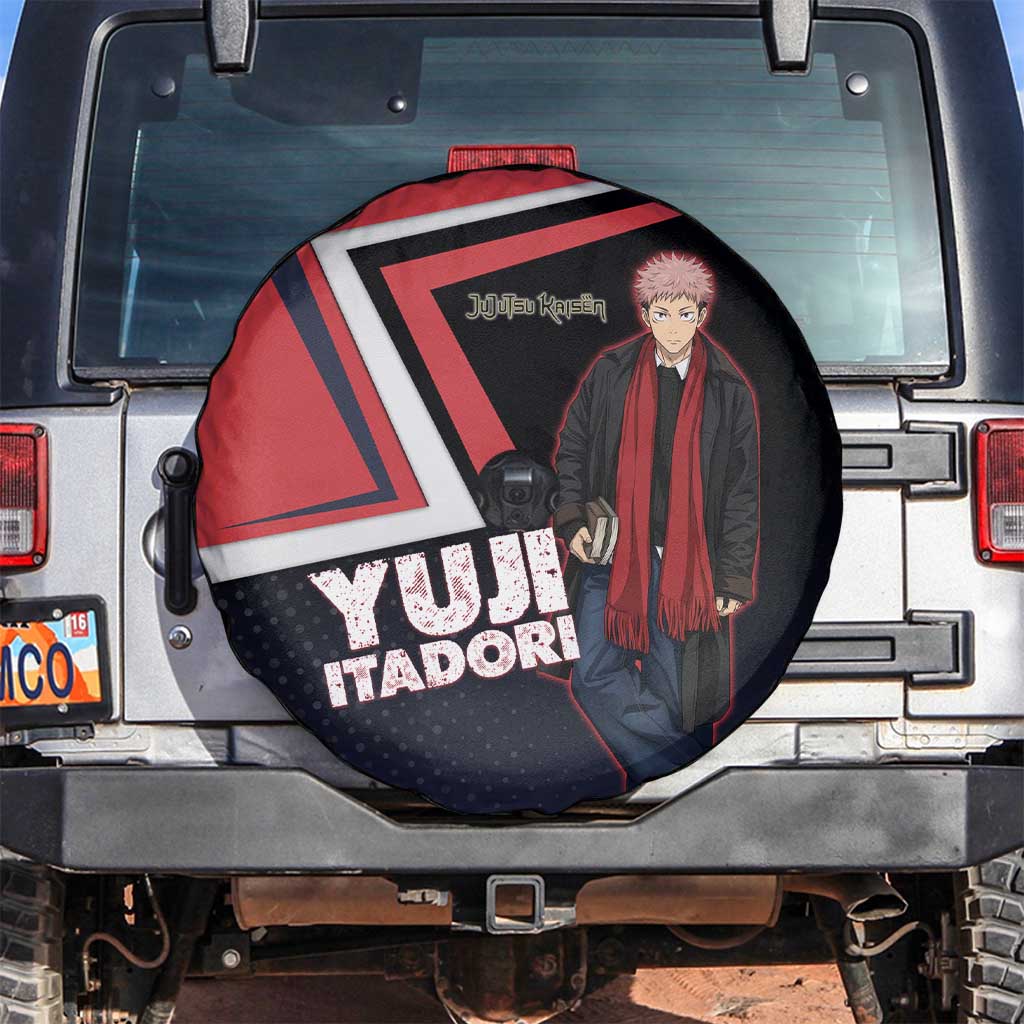 Yuji Itadori Spare Tire Cover Casual Anime Hero Style