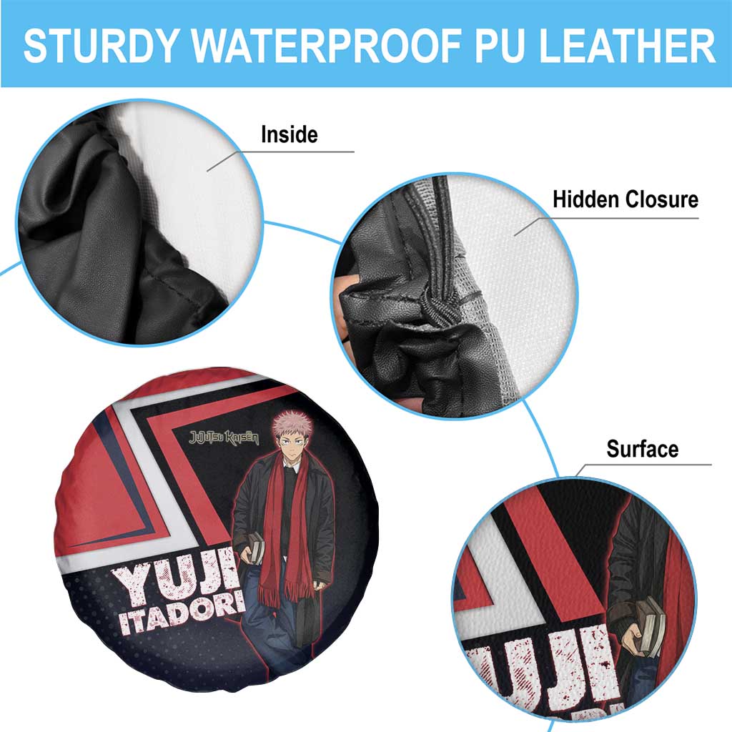 Yuji Itadori Spare Tire Cover Casual Anime Hero Style
