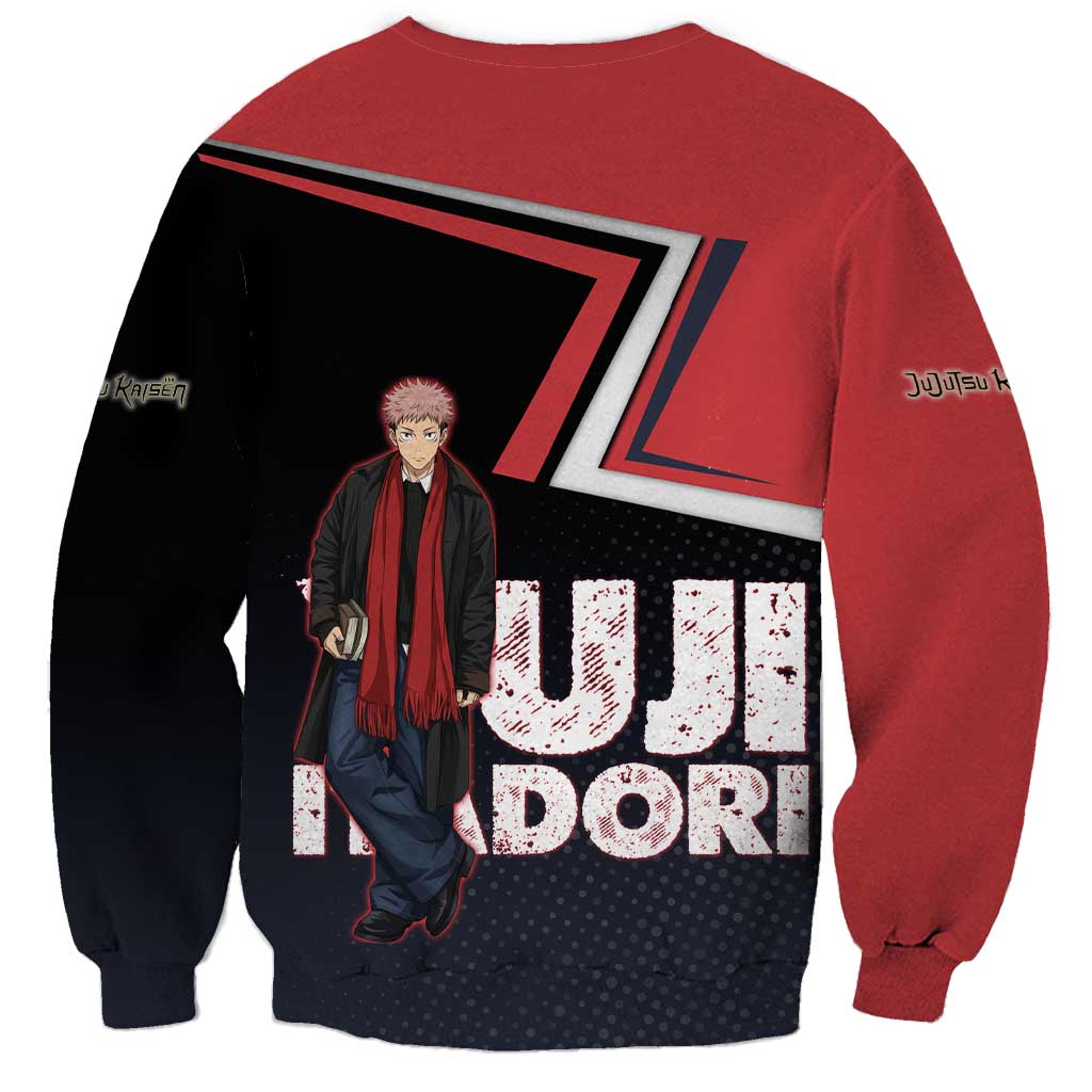 Yuji Itadori Sweatshirt Casual Anime Hero Style