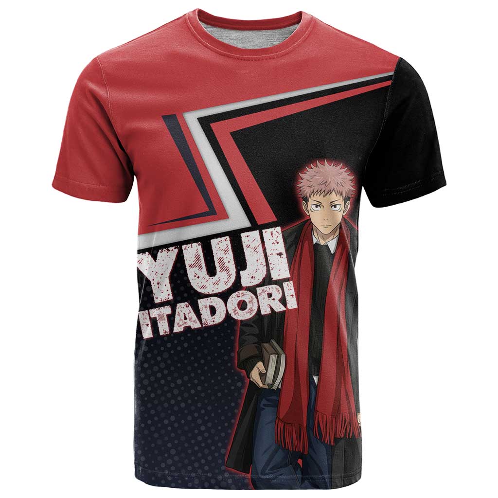 Yuji Itadori T Shirt Casual Anime Hero Style