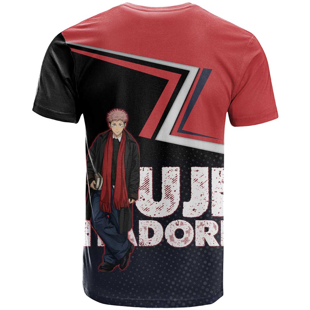 Yuji Itadori T Shirt Casual Anime Hero Style