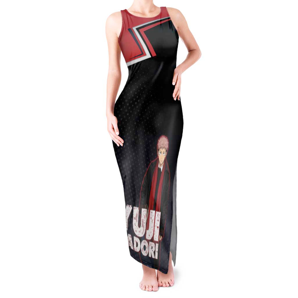 Yuji Itadori Tank Maxi Dress Casual Anime Hero Style