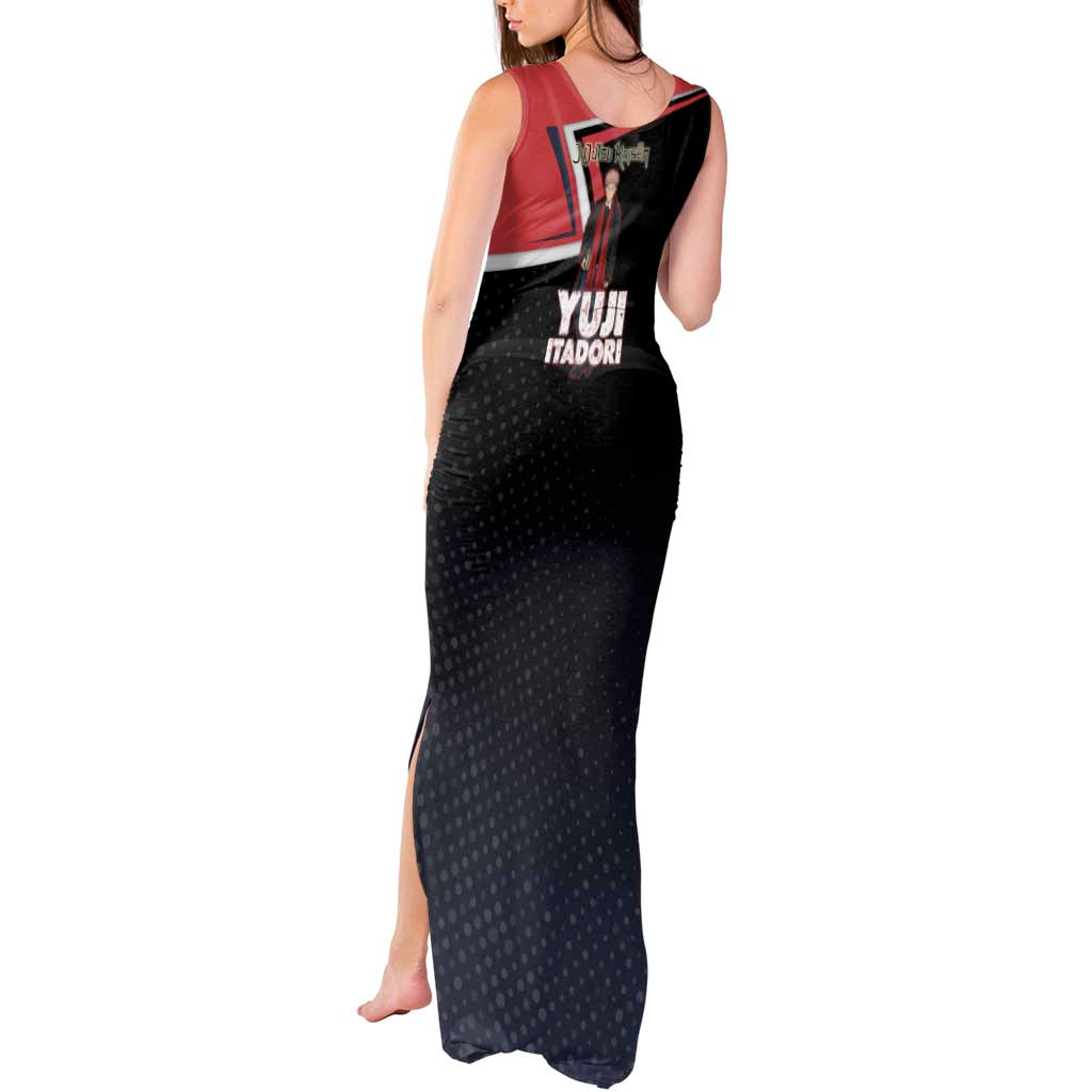 Yuji Itadori Tank Maxi Dress Casual Anime Hero Style