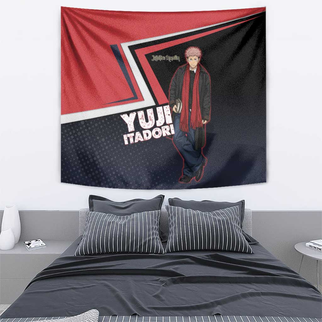 Yuji Itadori Tapestry Casual Anime Hero Style