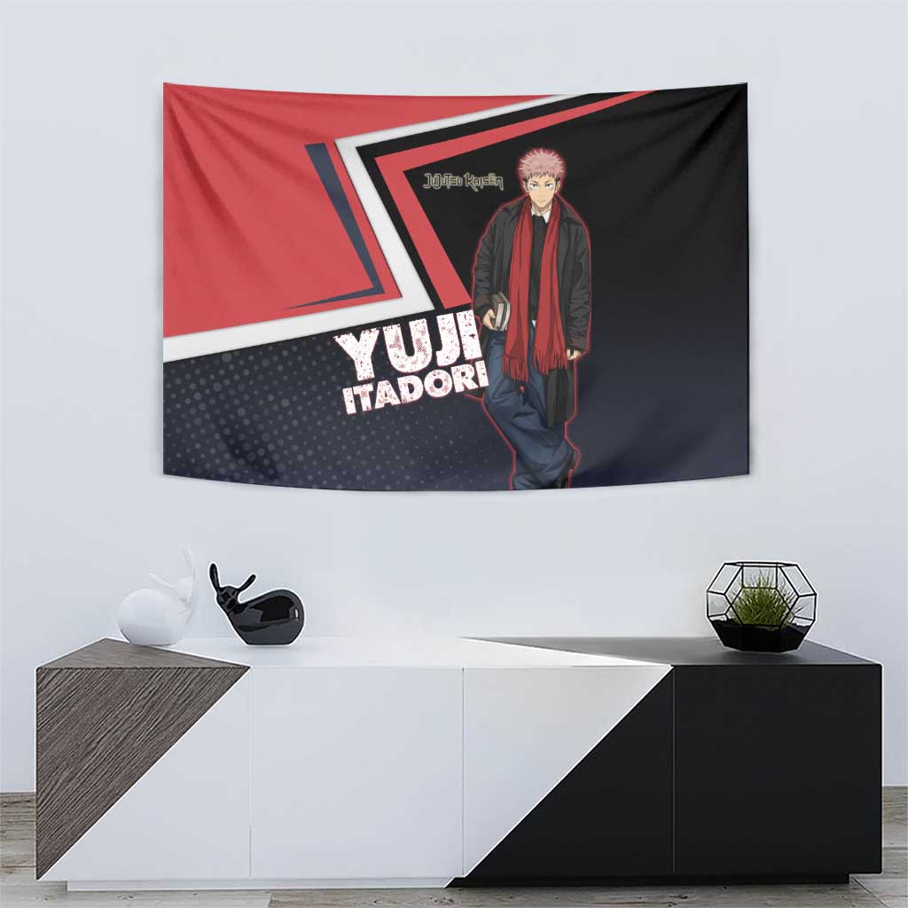 Yuji Itadori Tapestry Casual Anime Hero Style
