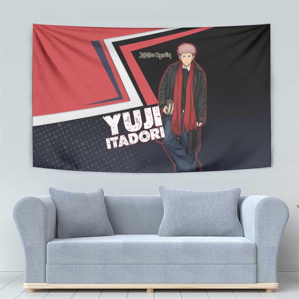 Yuji Itadori Tapestry Casual Anime Hero Style