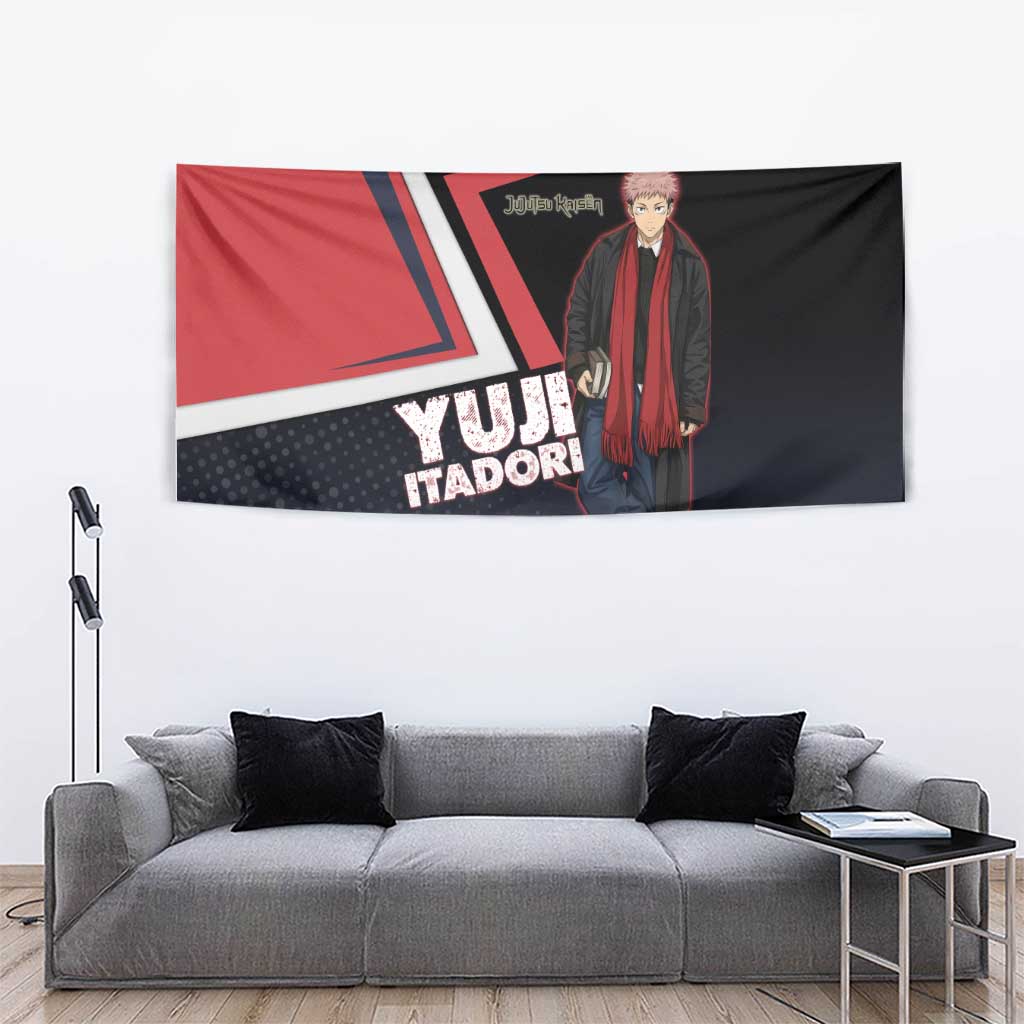 Yuji Itadori Tapestry Casual Anime Hero Style