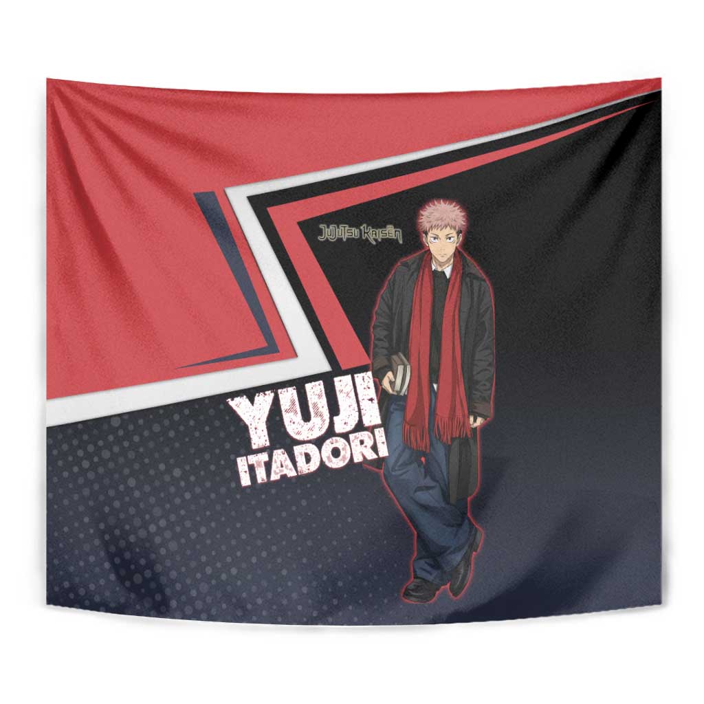 Yuji Itadori Tapestry Casual Anime Hero Style