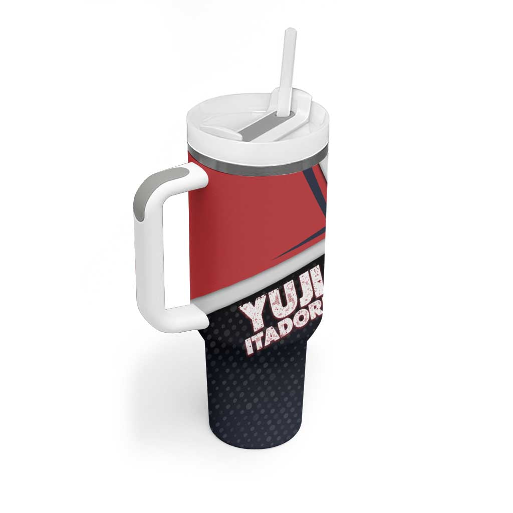 Yuji Itadori Tumbler With Handle Casual Anime Hero Style