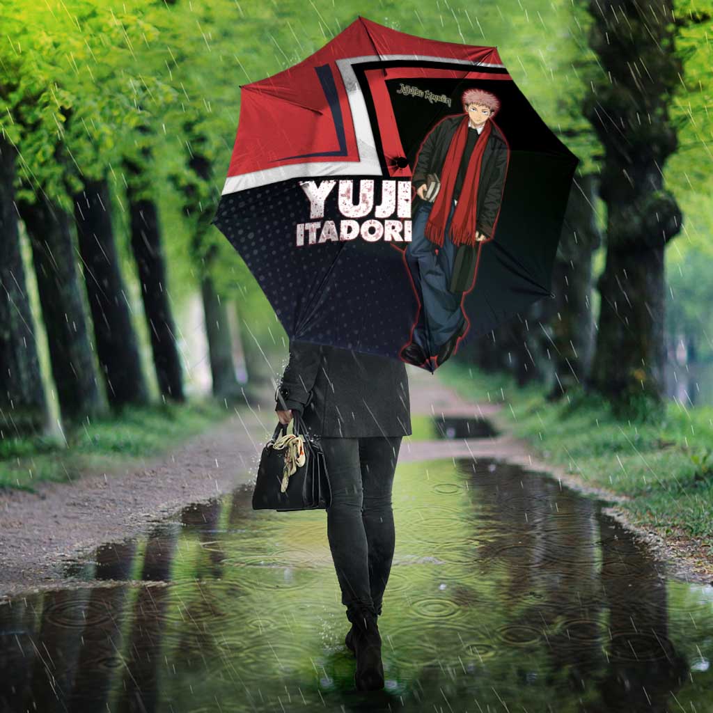 Yuji Itadori Umbrella Casual Anime Hero Style