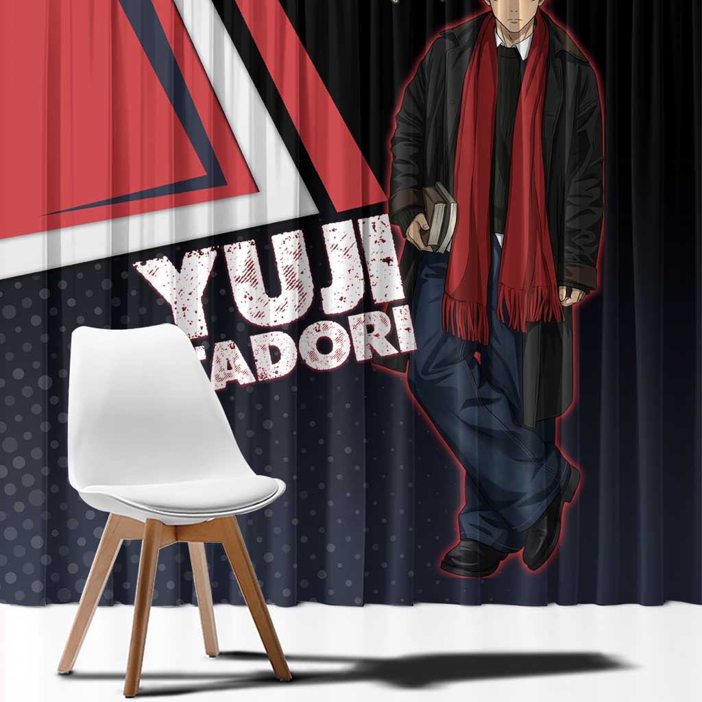 Yuji Itadori Window Curtain Casual Anime Hero Style