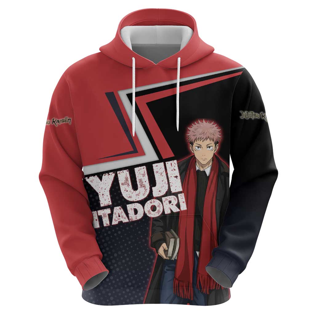 Yuji Itadori Zip Hoodie Casual Anime Hero Style
