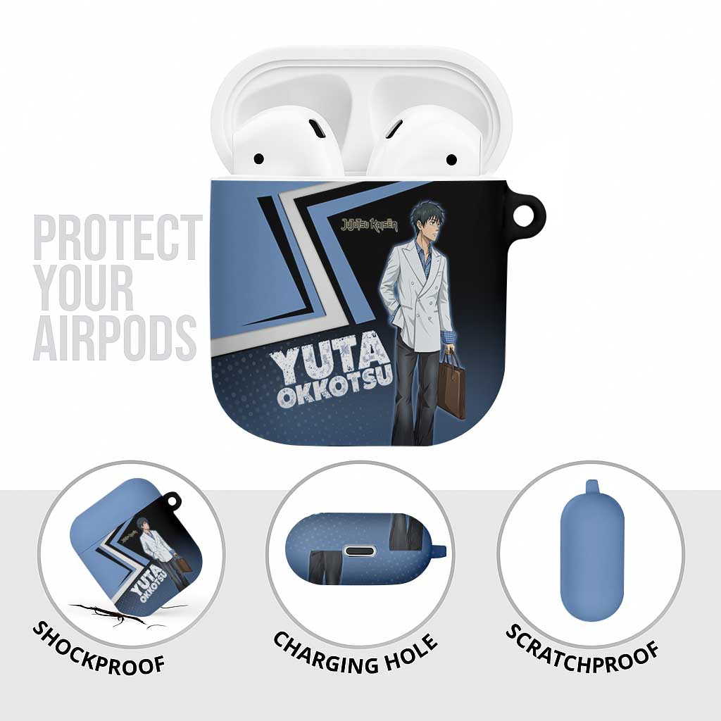 Yuta Okkotsu AirPods Case Jujutsu Kaisen Street Style Art