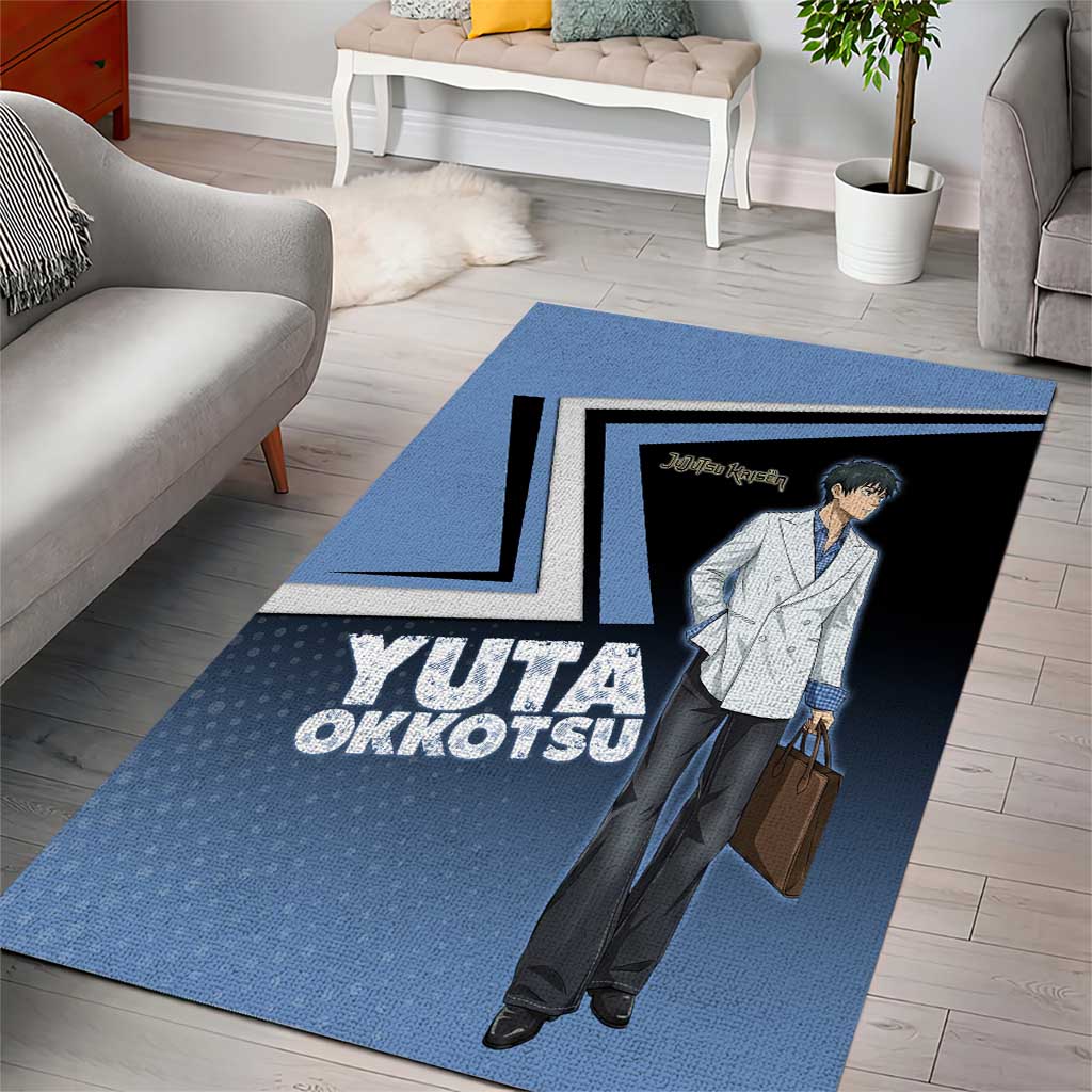 Yuta Okkotsu Area Rug Jujutsu Kaisen Street Style Art