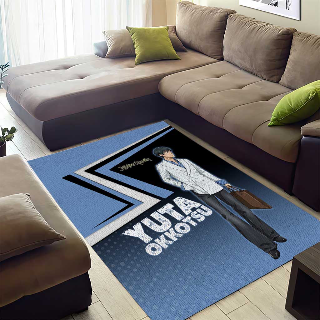 Yuta Okkotsu Area Rug Jujutsu Kaisen Street Style Art
