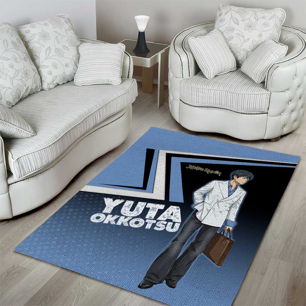 Yuta Okkotsu Area Rug Jujutsu Kaisen Street Style Art